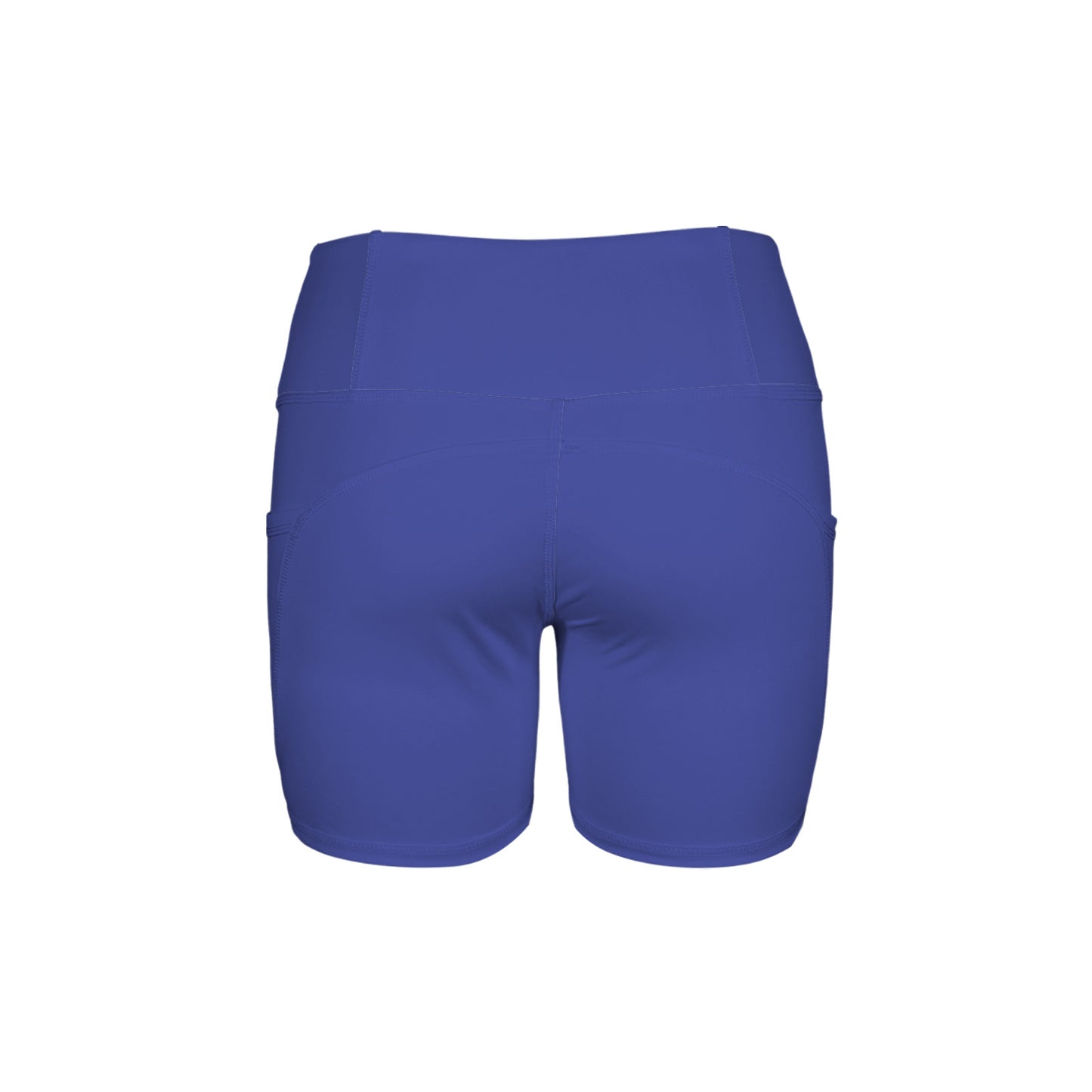 High Waist Deep Pockets Yoga Shorts