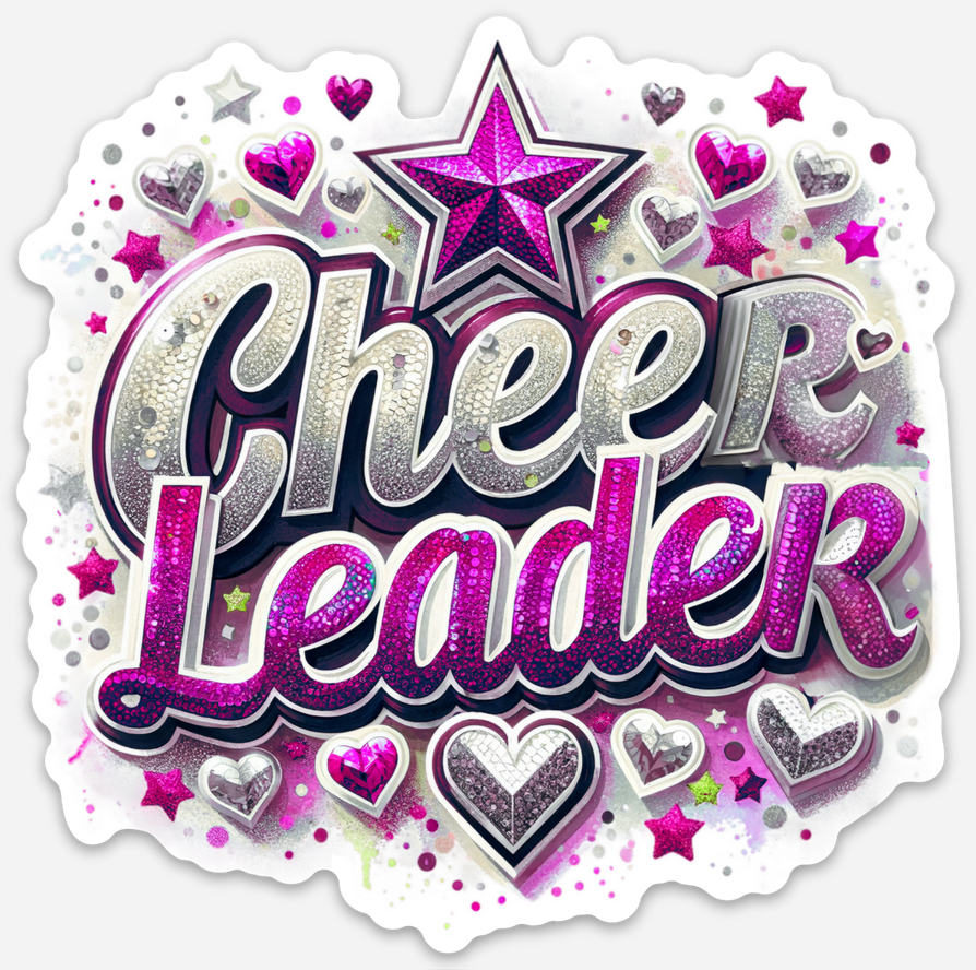 Cheerleadeer Pink Magnet
