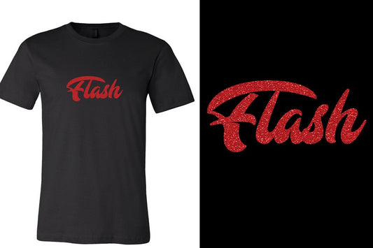 Fyre Flash 1-color glitter red Unisex T-shirt